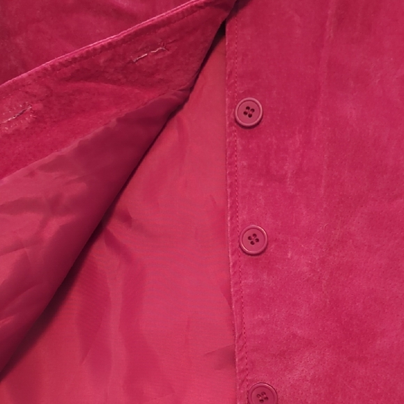 Bagatelle Pink Leather Jacket - Picture 5 of 7